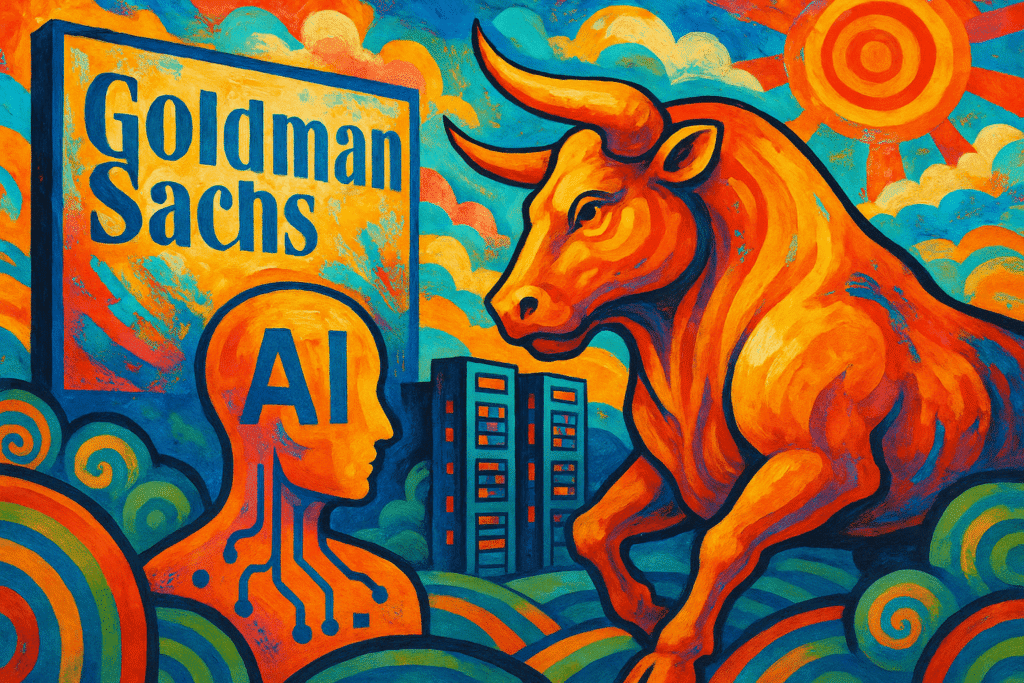 Goldman Sachs: The Only Bank Behind a $500 Billion AI Infrastructure Push